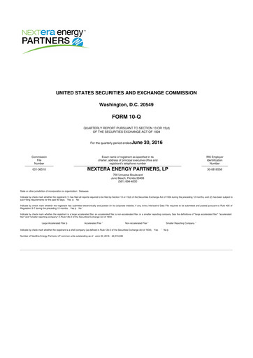 Thumbnail XPLR Infrastructure 10-Q Quarterly Report FY2016 