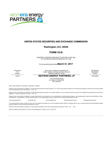 Thumbnail XPLR Infrastructure 10-Q Quarterly Report FY2017 