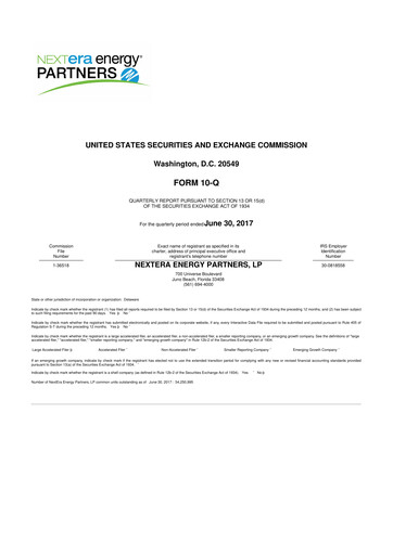 Thumbnail XPLR Infrastructure 10-Q Quarterly Report FY2017 