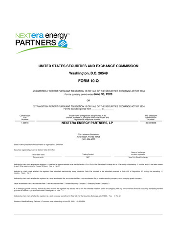 Thumbnail XPLR Infrastructure 10-Q Quarterly Report FY2020 