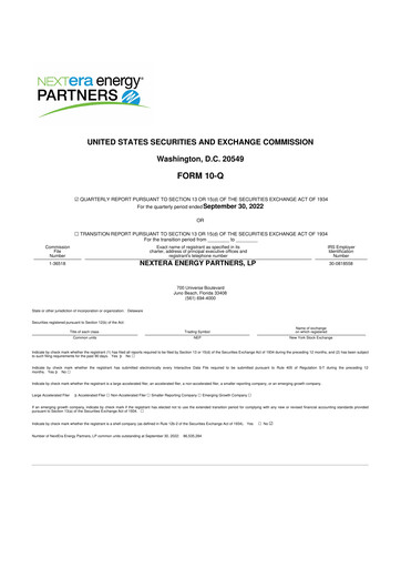 Thumbnail XPLR Infrastructure 10-Q Quarterly Report FY2022 