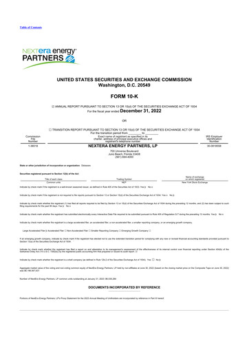 Thumbnail XPLR Infrastructure 10-K Annual Report 2022