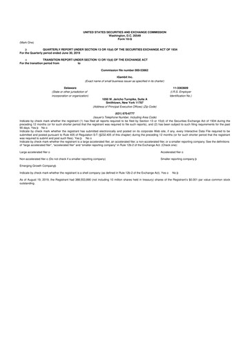 Vorschaubild Nutex Health 10-Q Quartalsbericht  