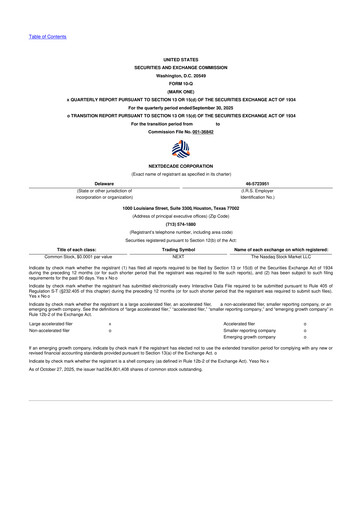 Thumbnail NextDecade Corp 10-Q Quarterly Report FY2025 