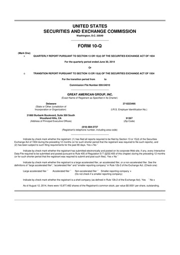 Thumbnail BRC Group Holdings 10-Q Quarterly Report FY2014 