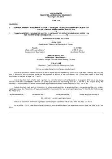 Thumbnail LiveOne 10-Q Quarterly Report FY2016 