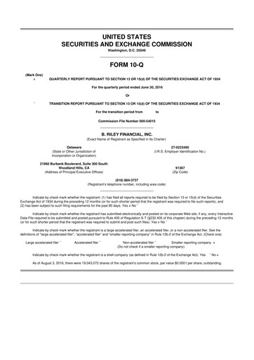 Thumbnail BRC Group Holdings 10-Q Quarterly Report FY2016 