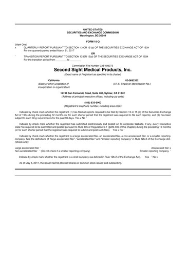 Vorschaubild Vivani Medical 10-Q Quartalsbericht 2017 