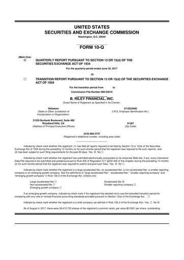 Thumbnail BRC Group Holdings 10-Q Quarterly Report FY2017 