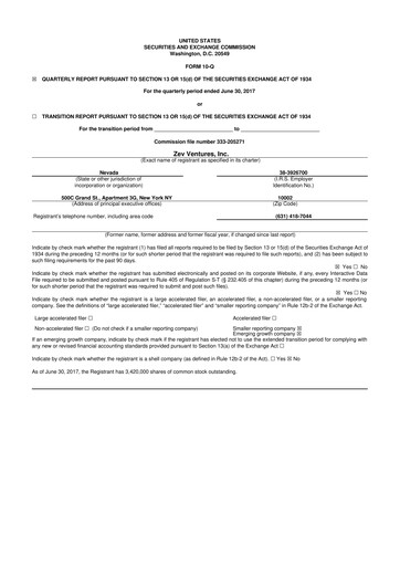 Thumbnail Ondas Holdings 10-Q Quarterly Report FY2017 