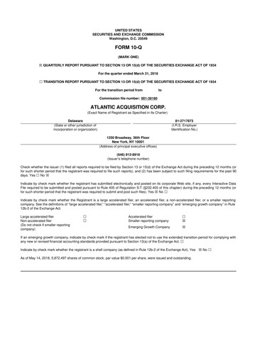 Thumbnail HF Foods Group
 10-Q Quarterly Report FY2018 