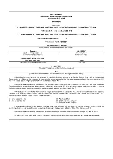 Thumbnail Ensysce Biosciences 10-Q Quarterly Report FY2018 