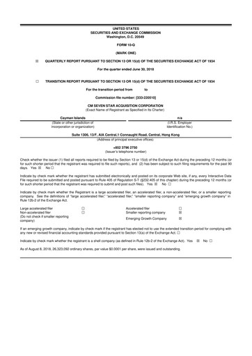 Thumbnail Kaixin Holdings 10-Q Quarterly Report FY2018 