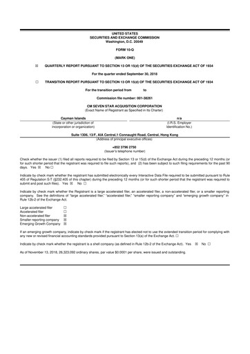 Thumbnail Kaixin Holdings 10-Q Quarterly Report FY2018 
