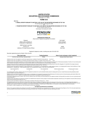 Thumbnail Penguin Solutions 10-K Annual Report 2026
