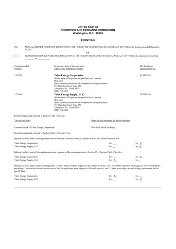 Thumbnail Talen Energy 10-K Annual Report 