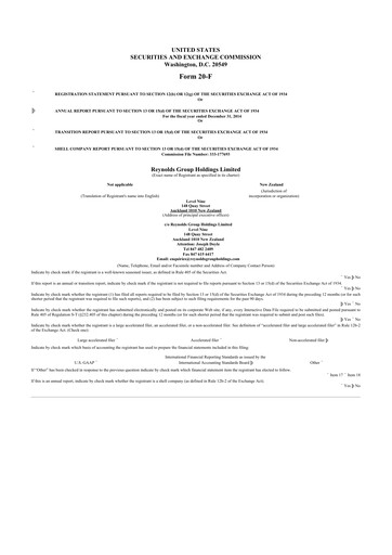 Thumbnail Pactiv Evergreen
 20-F Annual Report 