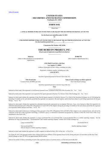 Thumbnail Magnite 10-K Annual Report 2015