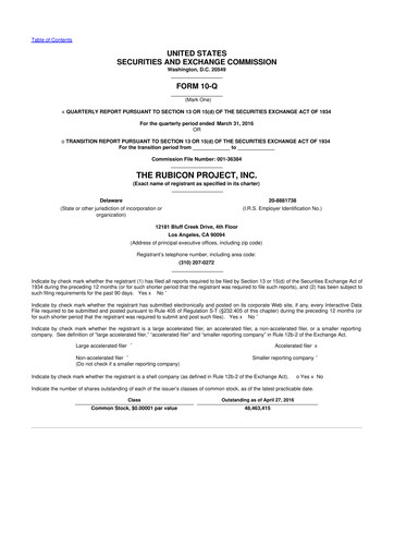 Vorschaubild Magnite 10-Q Quartalsbericht 2016 