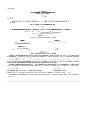 Thumbnail Stagwell 10-Q Quarterly Report FY2016 