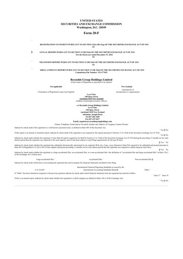 Thumbnail Pactiv Evergreen
 20-F Annual Report 