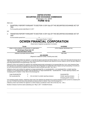 Thumbnail Onity Group 10-Q Quarterly Report FY2017 