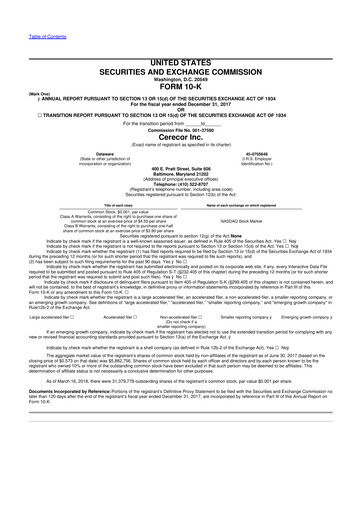 Thumbnail Avalo Therapeutics 10-K Annual Report 2017