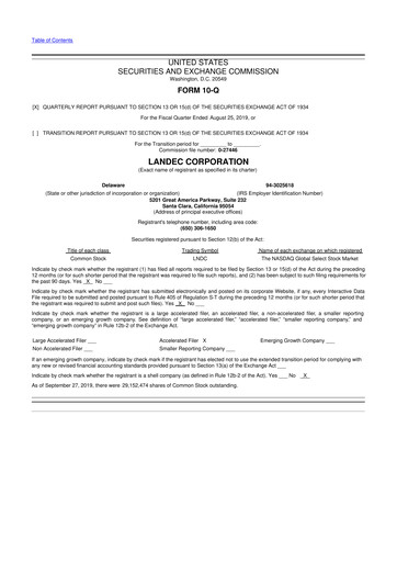Thumbnail Lifecore Biomedical 10-Q Quarterly Report FY2020 