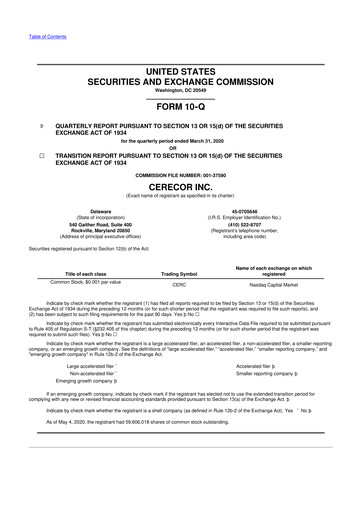 Thumbnail Avalo Therapeutics 10-Q Quarterly Report FY2020 