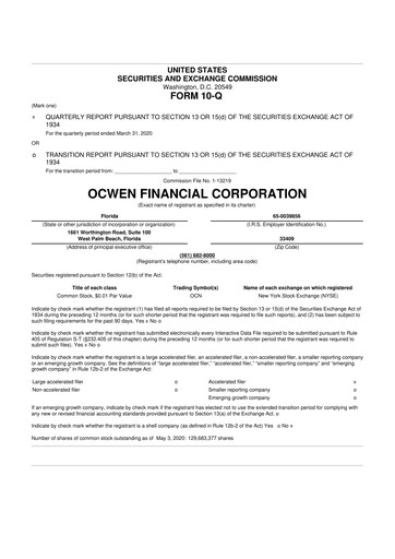 Thumbnail Onity Group 10-Q Quarterly Report FY2020 