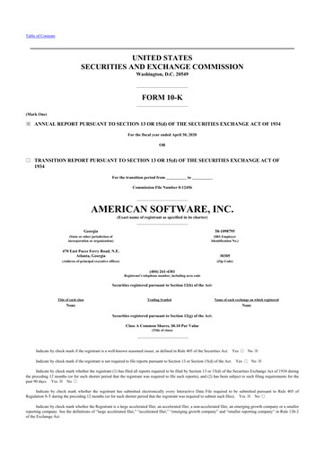 Thumbnail Logility Supply Chain Solutions 10-K Annual Report 2020