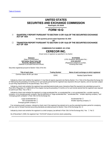Thumbnail Avalo Therapeutics 10-Q Quarterly Report FY2020 