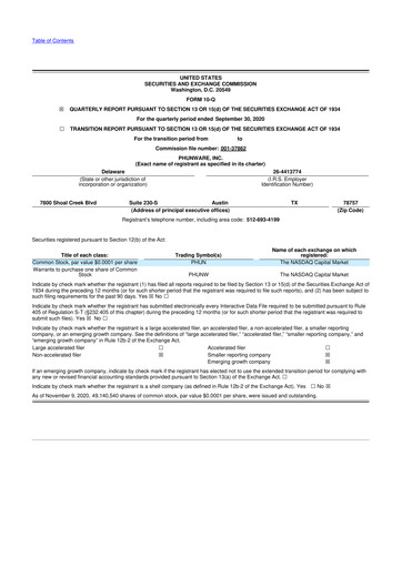 Thumbnail Phunware 10-Q Quarterly Report FY2020 