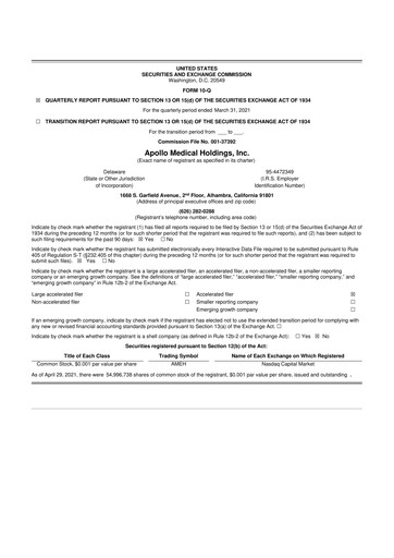 Vorschaubild Astrana Health 10-Q Quartalsbericht 2021 