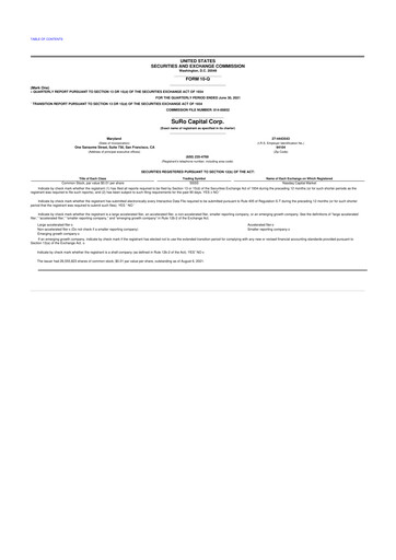 Thumbnail SuRo Capital 10-Q Quarterly Report FY 