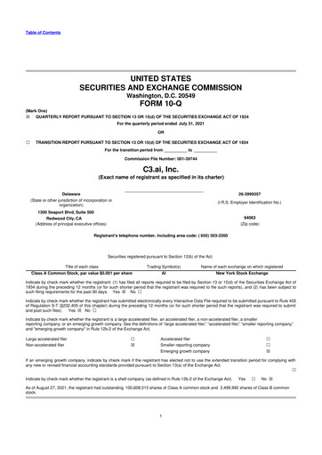 Thumbnail C3 AI 10-Q Quarterly Report FY2022 
