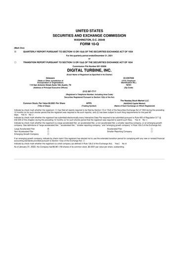 Thumbnail Digital Turbine
 10-Q Quarterly Report FY2022 