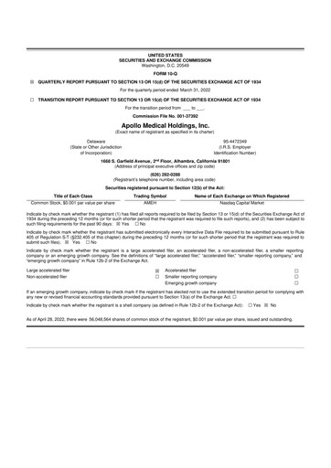 Vorschaubild Astrana Health 10-Q Quartalsbericht 2022 