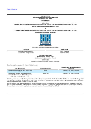 Thumbnail Lucky Strike Entertainment 10-Q Quarterly Report FY2022 