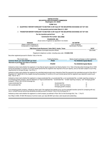 Thumbnail Phunware 10-Q Quarterly Report FY2022 