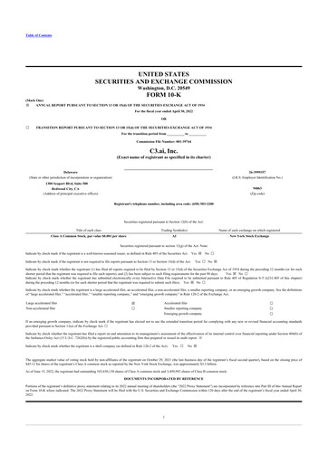 Thumbnail C3 AI 10-K Annual Report 2022