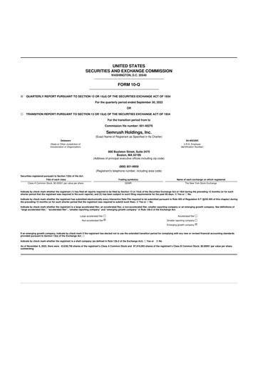 Thumbnail Semrush 10-Q Quarterly Report FY2022 