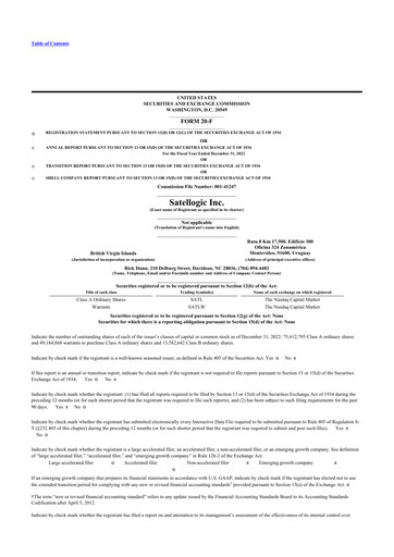 Thumbnail Satellogic 20-F Annual Report 2022