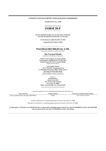 Thumbnail PagSeguro 20-F Annual Report 2022