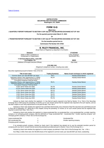 Thumbnail BRC Group Holdings 10-Q Quarterly Report FY2023 