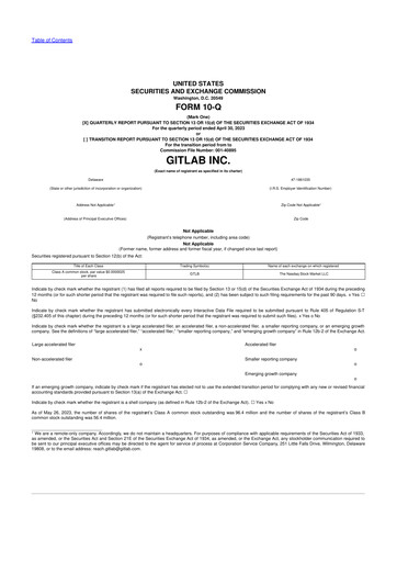 Thumbnail GitLab 10-Q Quarterly Report FY2024 