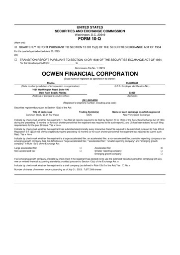 Thumbnail Onity Group 10-Q Quarterly Report FY2023 