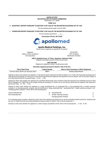 Vorschaubild Astrana Health 10-Q Quartalsbericht 2023 