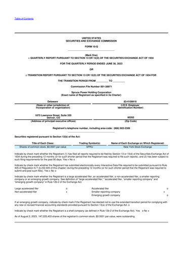 Vorschaubild Spruce Power 10-Q Quartalsbericht 2023 