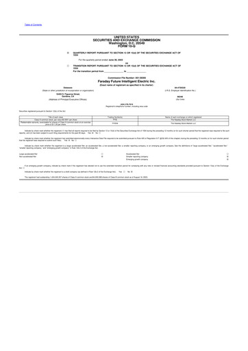 Thumbnail Faraday Future 10-Q Quarterly Report FY2023 
